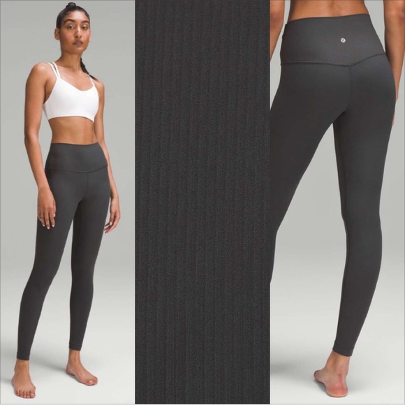 Lululemon Align Ribbed High-Rise Pant 28" - Picture 1 of 4